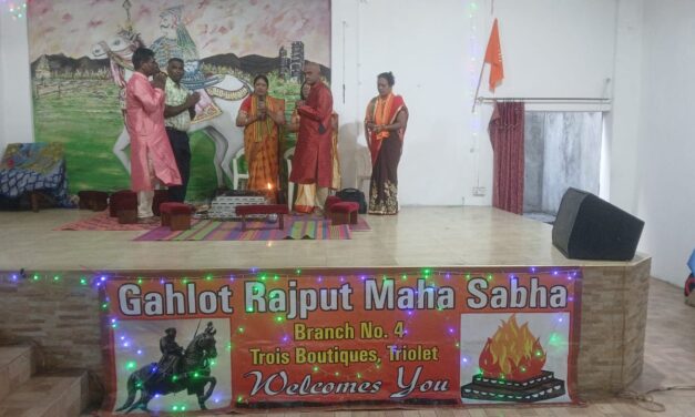 Gayatri Yaj and End of Year Gathering organised by Triolet Gahlot Rajput Maha Sabha Branch 4